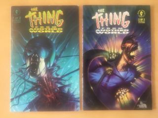 The Thing From Another World 1 & 2 Dark Horse Comics Complete Set