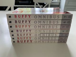 Buffy: The Vampire Slayer Omnibus Complete Set Dark Horse Vol.  1 - 7,  Spike&Angel 2