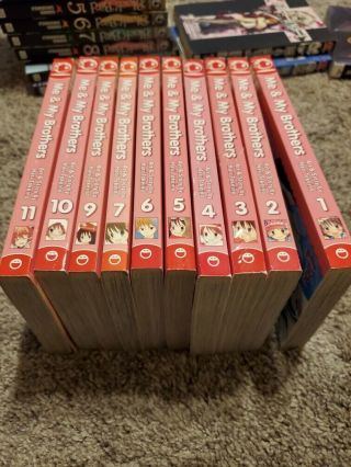 Me And My Brothers Volumes 1 - 7,  9,  10,  11 By Hari Tokeino Published By Tokyopop