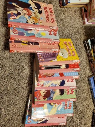 Me And My Brothers Volumes 1 - 7,  9,  10,  11 by Hari Tokeino published by Tokyopop 2