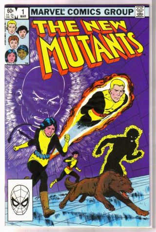 Mutants 1 First Issue Marvel Comic Book Nm -