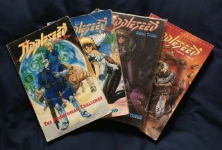Appleseed Manga Volume Books 1 - 4 Complete Tpb Comic Masamune Shirow