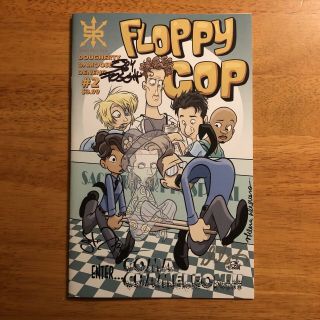 Floppy Cop 2 Signed By The Entire Creative Team / Beardo Comics Dan Dougherty