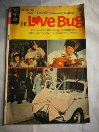 Gold Key Comic Walt Disney The Love Bug 10237 - 906 1969