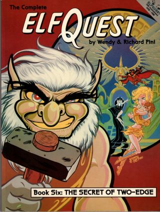The Complete Elfquest,  Book 6 The Secret Of Two - Edge,  Pb,  1st,  1989