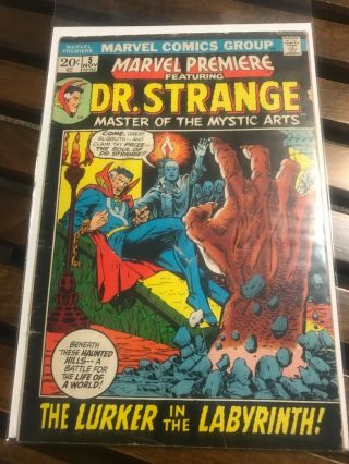 Marvel Premiere 5 Featuring Dr.  Strange - Master Of The Mystic Arts.