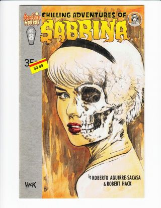 Chilling Adventures Of Sabrina 8 Robert Hack Cover Nm 9.  4