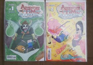 (Set) Kaboom Adventure Time Comics.  Issues 1 To 14 2