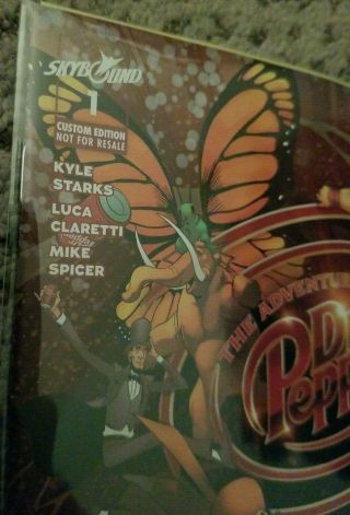 2019 SDCC COMIC CON EXCLUSIVE SKYBOUND ADVENTURES OF DR PEPPER COMIC BOOK 1 3