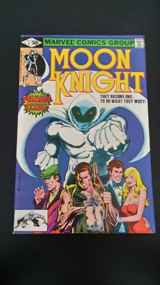 1980 Marvel Comics Moon Knight 1 Vf - Flat Rate Premiere Issue