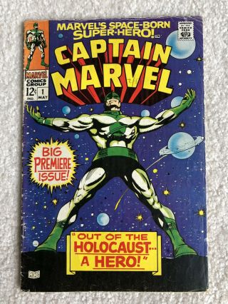Captain Marvel 1,  May 1968 Premiere Issue