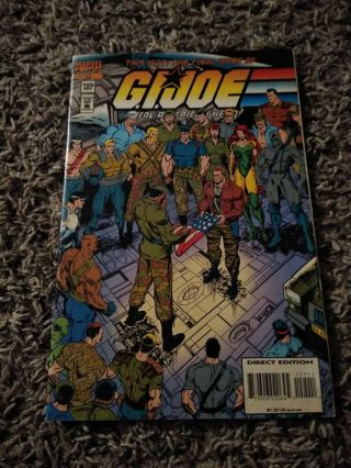 G.  I.  Joe: A Real American Hero 155 (1994,  Marvel) Fn/vf Newsstand Final Issue