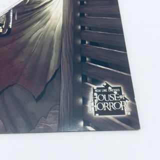 TEXAS CHAINSAW MASSACRE Special 1 Platinum Foil Avatar 2005 SIGNED Poster NM 4