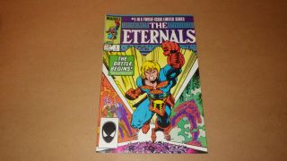 The Eternals 1 Marvel Comics Vol 1 No 1 Oct 1985 Vf/nm 9.  0 