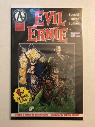 Evil Ernie Comic 1 Special Limited Edition Adventure Comics Nm 1992