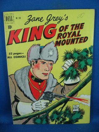 Four Color 310 Zane Grey King Of The Royal Mounted F Rcmp 1950