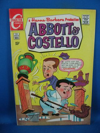 Abbott And Costello 12 Vf Charlton 1969