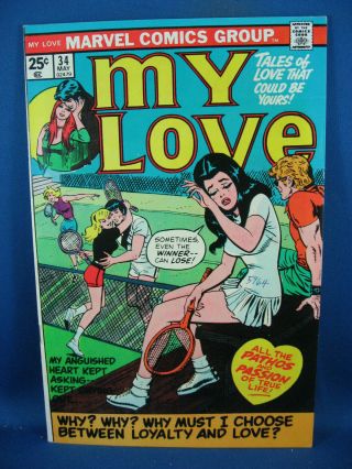 My Love 34 Vf 1975 Marvel