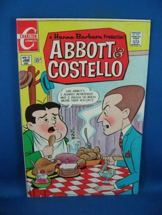 Abbott And Costello 15 Vf,  Charlton 1970