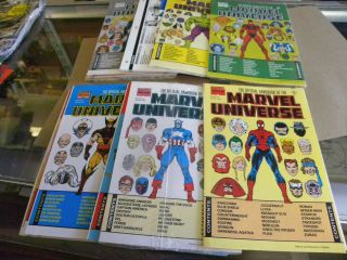 1990 1st 13 Issues Official Handbook Of The Marvel Universe Master Edition 1 Up