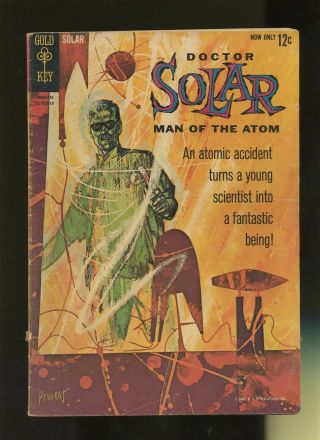 Doctor Solor,  Man Of The Atom 1 Vg 4.  0 1 Book 1962,  1st,  Western,  Richard Powers