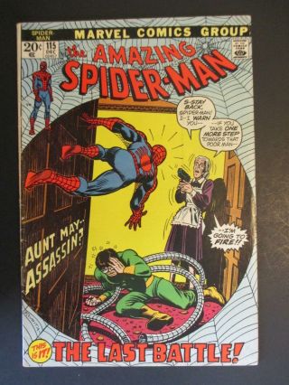 The Spider Man 115 Doctor Octopus Cover And App