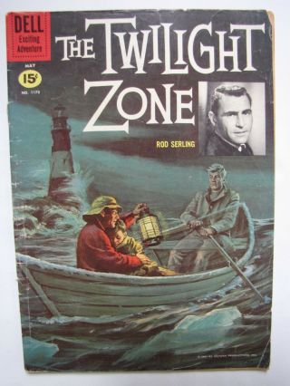 The Twilight Zone [ 1] (mar - May 1961,  Dell) Four Color 1173 [vg 4.  0]
