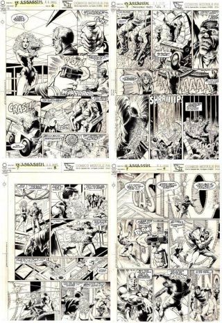 Robb Phipps Art: 13 Assassin 7 Pages 6,  7,  8,  9