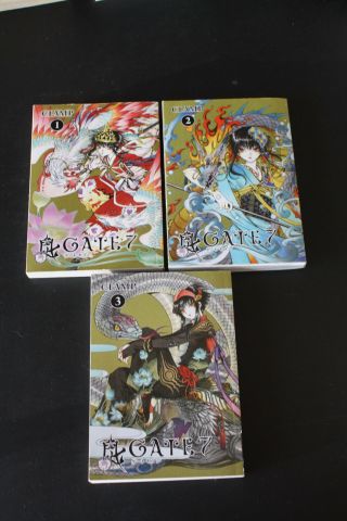 Gate 7 Vol.  1,  2,  3 By Clamp Manga Graphic Novel Bundle Set English