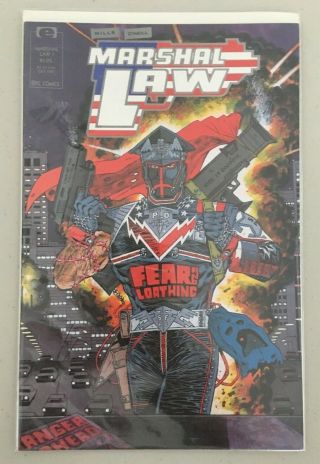 Complete Run Marshal Law Comic Book Set Of All Series And 1 - Shots Kevin O 