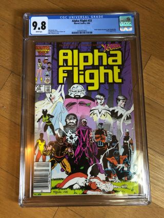 Alpha Flight 33 (apr 1986,  Marvel) Cgc 9.  8 - 1st App.  Lady Deathstrike