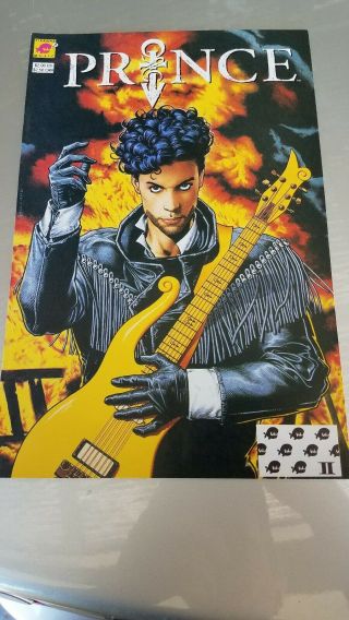 Prince - Rare 1991 Alter Ego Comic - Bolland Art W/guitar - Piranha Music
