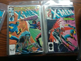 12 X Men Comics 150,  157,  193,  197,  198,  200 - 202,  205,  208,  212,  217 Nm