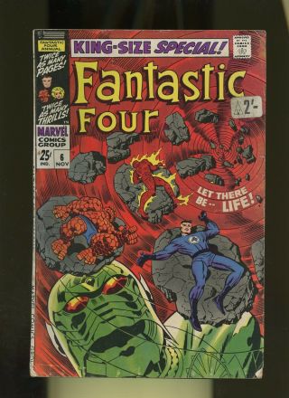 Fantastic Four Annual 6 Fn 5.  5 (uk Edition) 1 Book Marvel 1st Annihilus