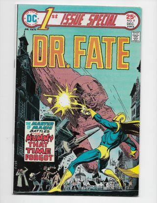 Dc 1st Issue Special 9 Dr.  Fate Joe Kubert Cover Walt Simonson Art