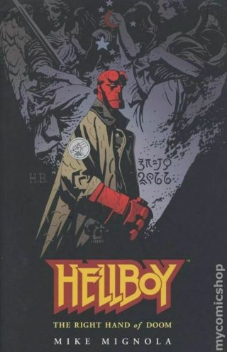 Hellboy Right Hand Of Doom Tpb (dark Horse) 1 - Rep 2000 Vg Stock Image Low Grade