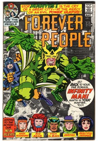 The Forever People 2 1971 Jack Kirby Superman Dc Bronze Age Comic