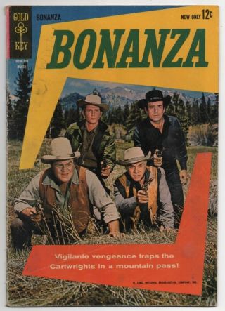 Bonanza 2,  11 & 26 Gold Key Silver Age 1963 Comics 12 Cents Western TV Show 3