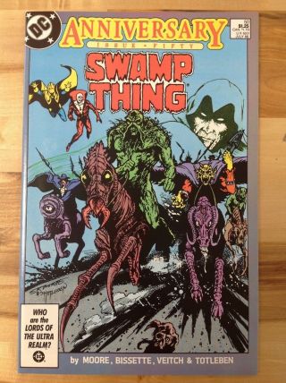Swamp Thing 50 (vol 2) Vf/nm Or Better