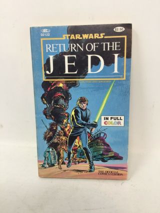 Marvel Illustrated Books: Star Wars Return Of The Jedi,  Paperback Pb 1983