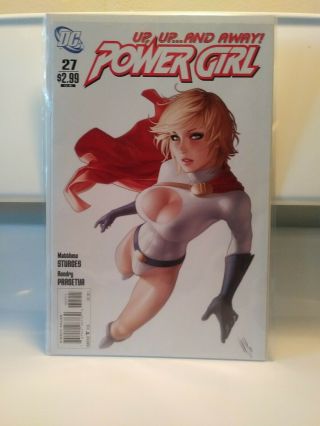 Power Girl 27 Last Issue With Warren Louw Cover - October 2011.  9.  0