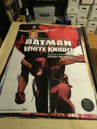 Batman Curse Of The White Knight Promo Poster