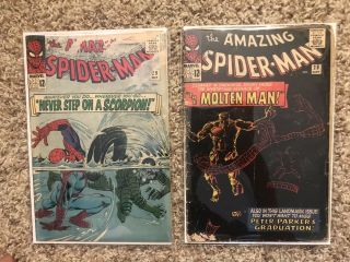 Stan Lee’s Spider - Man 28 & 29 (1965,  Marvel) More Complete Runs