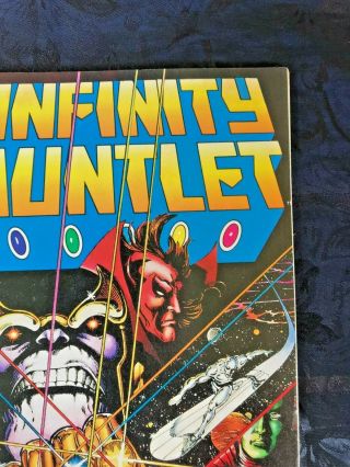 Sharp VF 1992 Marvel Infinity Gauntlet Comic Book Set 1 2 3 4 5 6 Thanos Perez 3