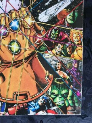 Sharp VF 1992 Marvel Infinity Gauntlet Comic Book Set 1 2 3 4 5 6 Thanos Perez 5