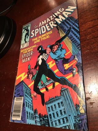 Spiderman 252 1st Black Costume Venom Symbiote Stealth Suit Far From Hom
