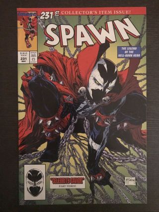 Spawn 231 First Printing 2012 Spiderman Homage Comic Book