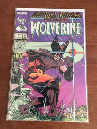Marvel Comics Presents 1 1988 Wolverine
