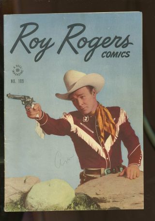 Four Color 109 Very Good 4.  0 Roy Rogers Comics 1946 Dell Comics