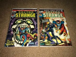 Dr.  Doctor Strange 4 & 5 1974 Bronze Age Marvel Comic